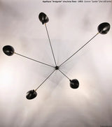 Spider BIG Wall Lamp mit 5 festen Armen von Serge Mouille - 3 - Jacobsen Plus
