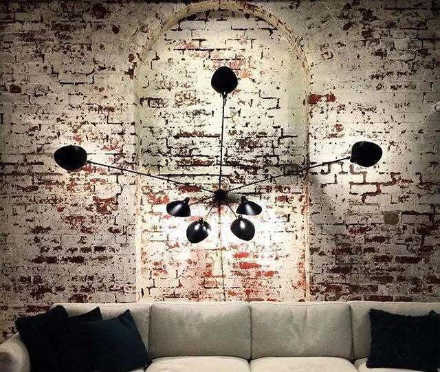 Spider Big Wall Lamp mit 7 festen Armen von Serge Mouille - 3 - Jacobsen Plus