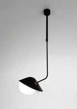 Ceiling Lamp Bookshelves Curved af Serge Mouille - 2 - Jacobsen Plus