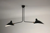 Ceiling Lamp w/2 Fixed Arms von Serge Mouille - 3 - Jacobsen Plus
