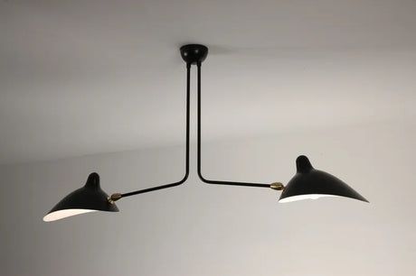 Ceiling Lamp w/2 Fixed Arms von Serge Mouille - 3 - Jacobsen Plus