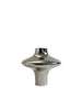 Doublet Candleholder Large, silver von Hein Studio