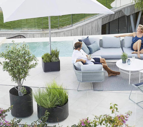 Grow Sonnenschirmfuß m. hjul fra Cane-line - 4 - Jacobsen Plus