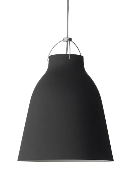 Caravaggio Pendelleuchte, matt von Fritz Hansen - P1 (Ø165 mm) / Schwarz - Jacobsen Plus