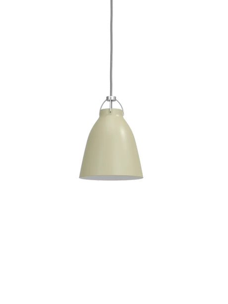Caravaggio Pendelleuchte, matt von Fritz Hansen - P1 (Ø165 mm) / Staubiges Grün - Jacobsen Plus