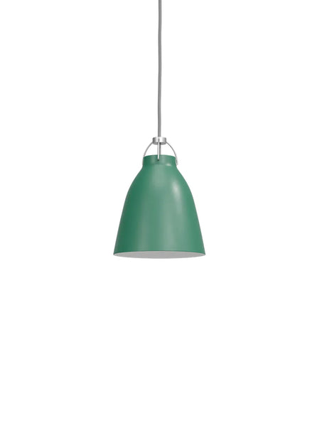 Caravaggio Pendelleuchte, matt von Fritz Hansen - P1 (Ø165 mm) / Patina Grün - Jacobsen Plus