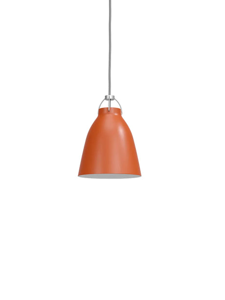 Caravaggio Pendelleuchte, matt von Fritz Hansen - P1 (Ø165 mm) / Rusty Red - Jacobsen Plus