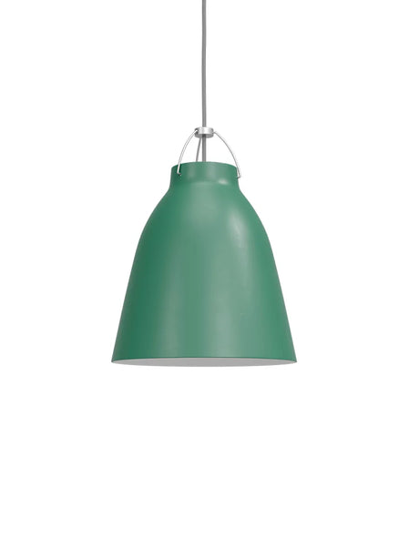 Caravaggio Pendelleuchte, matt von Fritz Hansen - P2 (Ø258 mm) / Patina Grün - Jacobsen Plus