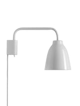 Caravaggio Read væglampe fra Fritz Hansen - Opal glas - Jacobsen Plus