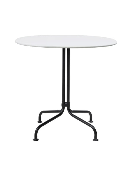 Carmel Bistro Dining Table von GUBI - Clam White - Jacobsen Plus