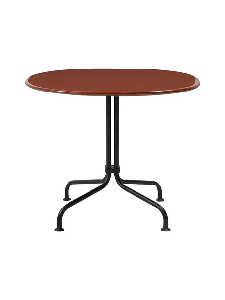 Carmel Bistro Lounge Table von GUBI - Clam White - Jacobsen Plus