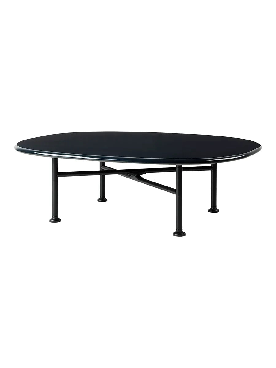Carmel Coffee Table, midnight black in 87,5 x 70 cm von Gubi - 1 - Jacobsen Plus