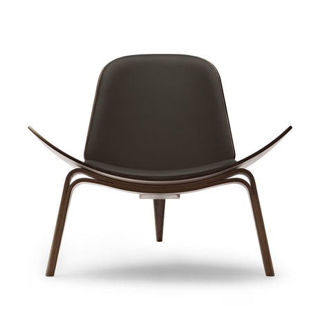 CH07 Shell Chair, Walnuss Öl/Thor 306 von Hans J. Wegner - 1 - Jacobsen Plus