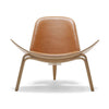 CH07 Shell Chair, Eiche Öl/Loke 7748 von Hans J. Wegner