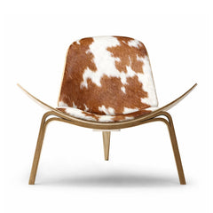 CH07 Shell Chair, Eiche Oli/Koskind, braun von Hans J. Wegner