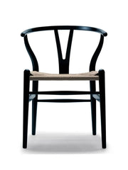 Wishbone Chair CH24, schwarz Buche von Hans J. Wegner