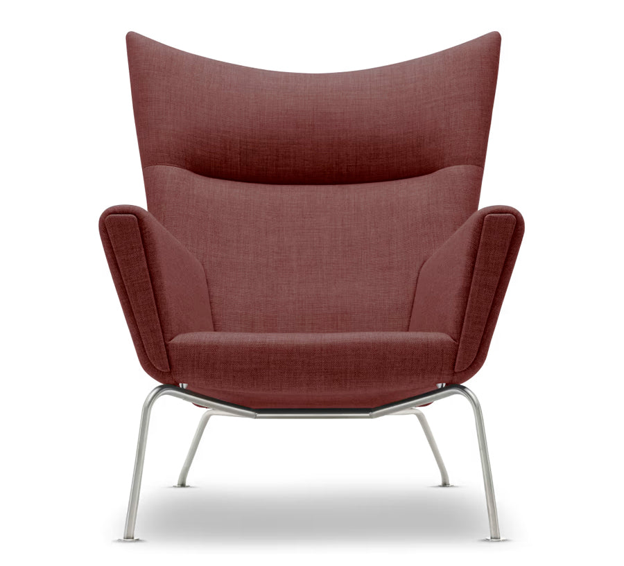 CH445 Wing Chair von Hans J. Wegner - Textil: Mood 8101 - Jacobsen Plus