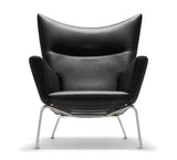 CH445 Wing Chair von Hans J. Wegner - Leder: Thor 301 - Jacobsen Plus