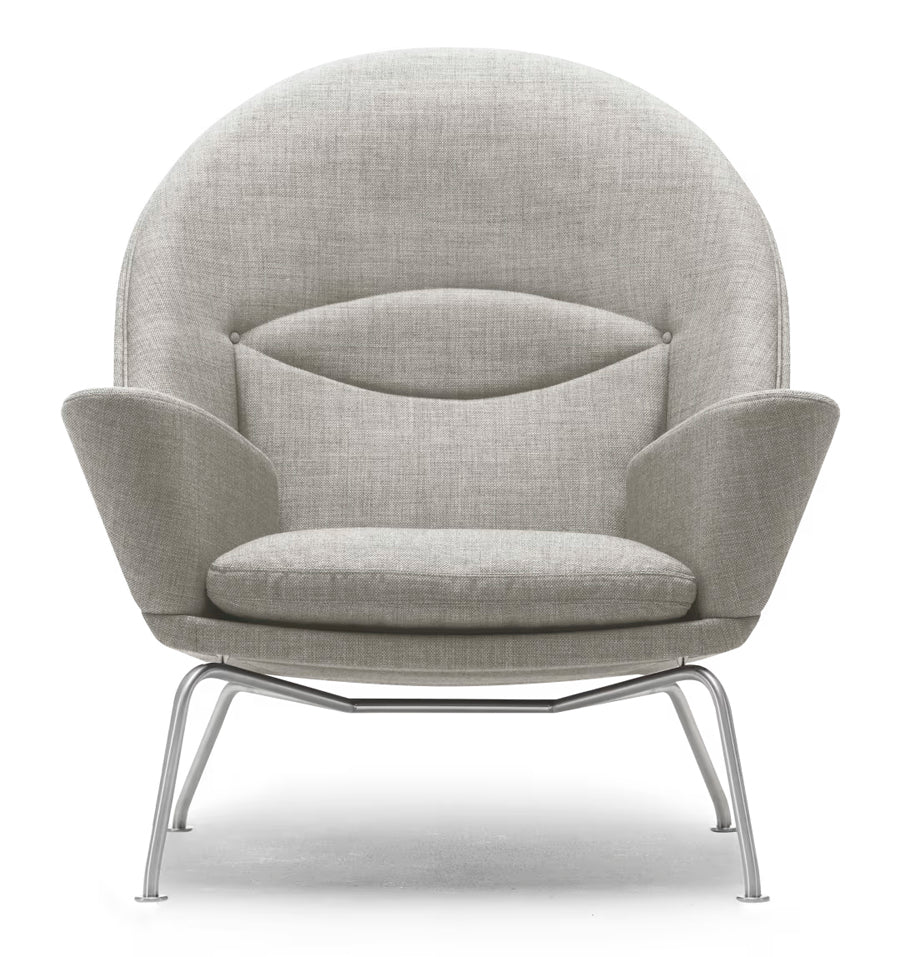 CH468 Oculus Chair von Hans J. Wegner - Textil: Mood 1101 - Jacobsen Plus