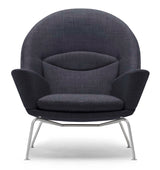 CH468 Oculus Chair von Hans J. Wegner - Textil: Fiord 191 - Jacobsen Plus