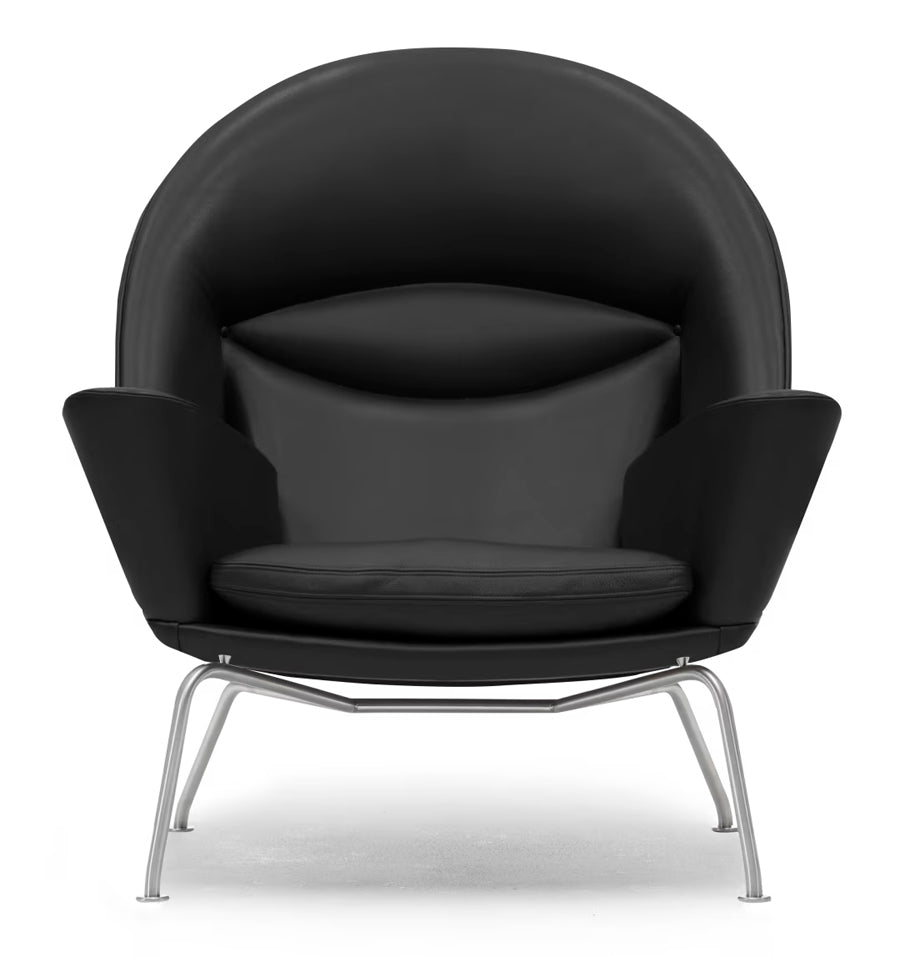 CH468 Oculus Chair von Hans J. Wegner - Leder: Thor 301 - Jacobsen Plus
