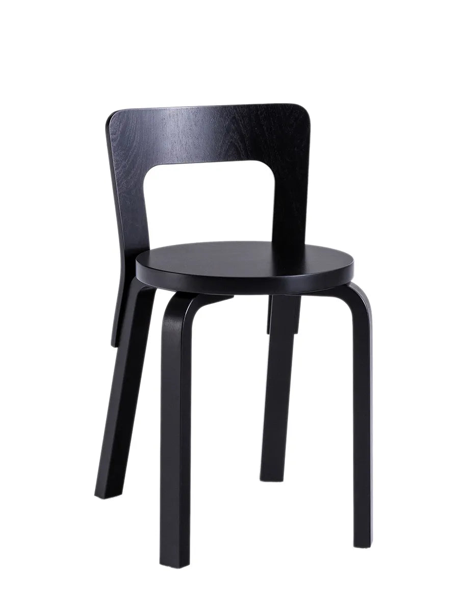 Chair 65 fra Artek - Sort - Jacobsen Plus