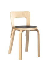 Chair 65 fra Artek - Birk-Sort - Jacobsen Plus