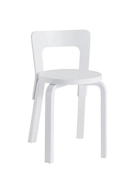 Chair 65 von Artek - Weiß - Jacobsen Plus