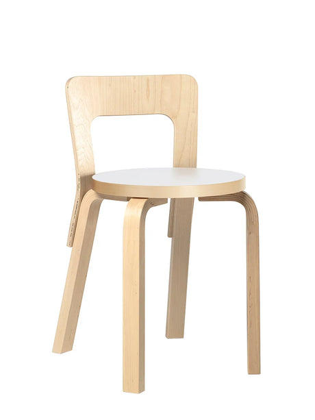 Chair 65 von Artek - Birk-Weiß - Jacobsen Plus