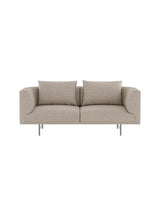 Vipp - Chimney 2-Sitzer-Sofa - Chestnut - Rostfrei Stahl Gestell - Jacobsen Plus