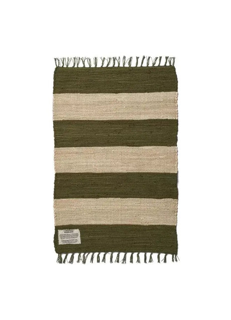 Chindi Teppich, 60x90 cm von Bongusta - Army beige - Jacobsen Plus