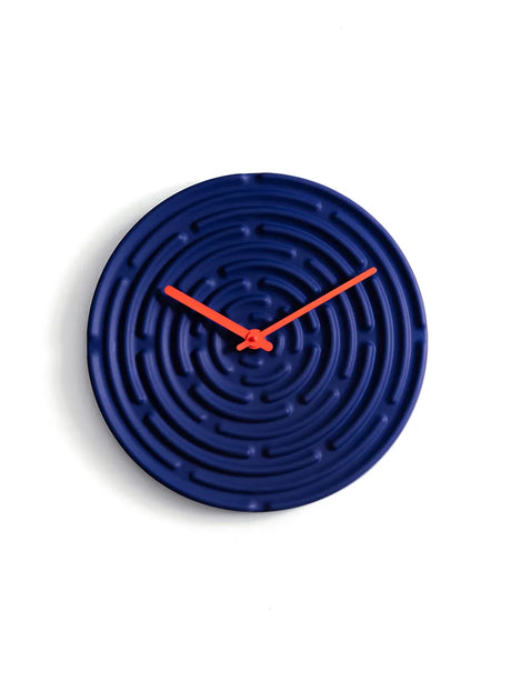 Minos Wanduhr, horizon blue von raawii - 1 - Jacobsen Plus