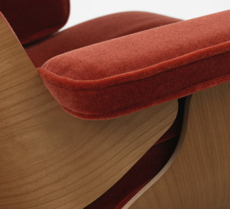 Eames Lounge Chair, Kirschbaum, Calma Brandy inkl. Fußhocker von Vitra - 3 - Jacobsen Plus