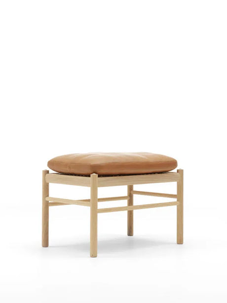 Hocker für Colonial Chair von Ole Wanscher - Eg-Stofgruppe 1 / Seife - Jacobsen Plus