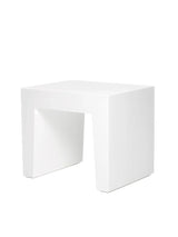 Concrete Hocker von Fatboy - Weiß - Jacobsen Plus