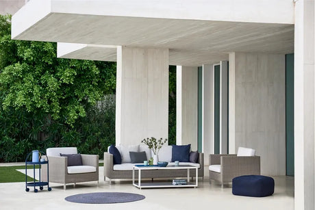 Connect 3-Sitzer Sofa von Cane-line - 3 - Jacobsen Plus