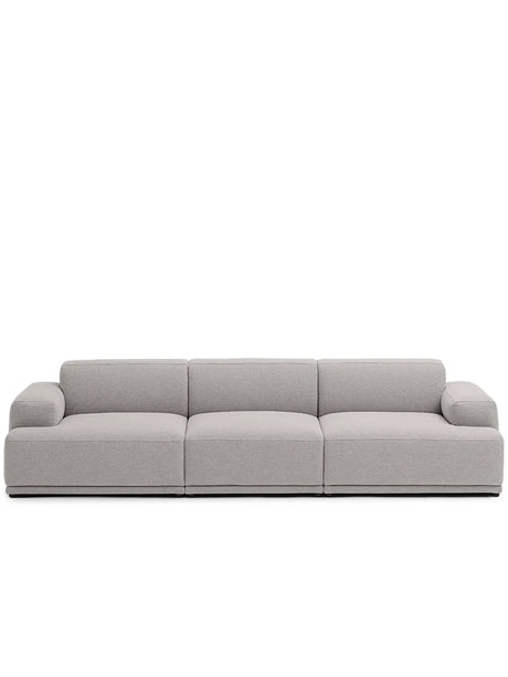 Connect Soft Modular 3 pers. Sofa, Kombination 1 von Muuto - Clay 12 - Jacobsen Plus