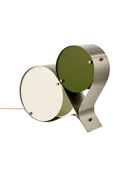 Coppia Table Lamp fra GUBI - Ivory & Olive - Jacobsen Plus