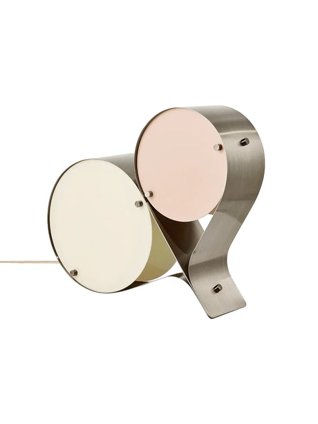 Coppia Table Lamp fra GUBI - Ivory & Blush - Jacobsen Plus
