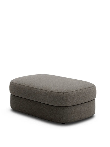 Covent Pouf, medium von New Works - Dark Taupe - Jacobsen Plus