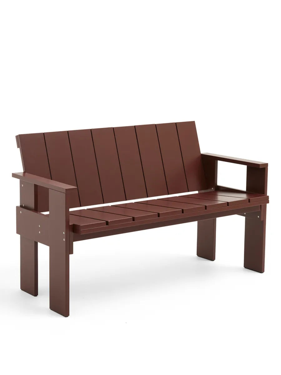Crate Dining Bench von HAY - Iron Red - Jacobsen Plus