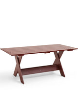 Crate Dining Table, 180x89 fra Hay - Iron Red - Jacobsen Plus