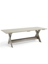 Crate Dining Table, 230x89 von Hay - London Fog - Jacobsen Plus