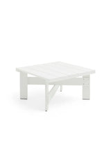 Crate Low Table, 75x75 von HAY - Weiß - Jacobsen Plus