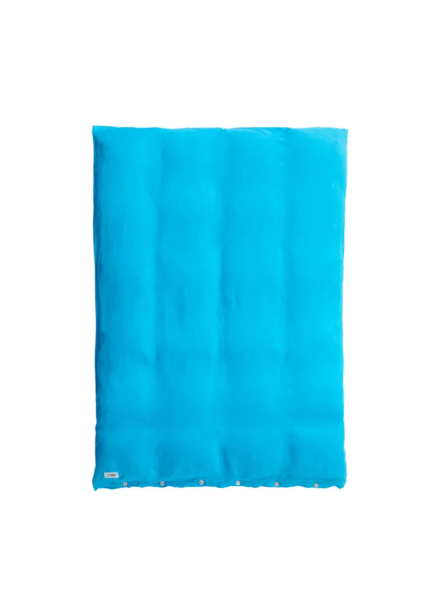 Mother Linen Duvet Cover Single 140x220 cm von Magniberg - Dance Blue - Jacobsen Plus
