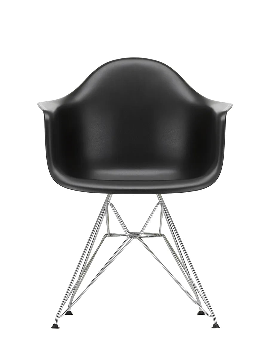 Eames Plastic Armchair DAR, verchromt von Vitra - 1 - Jacobsen Plus