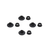 Bendup til Eames stole, 4 stk. - Til DSR-DAR, sort plast - Jacobsen Plus