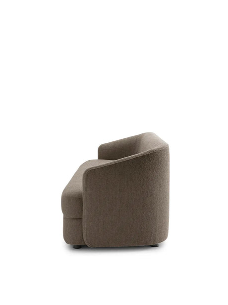 Covent Sofa Deep 3 Sitzer, dunkel taupe von New Works - 3 - Jacobsen Plus