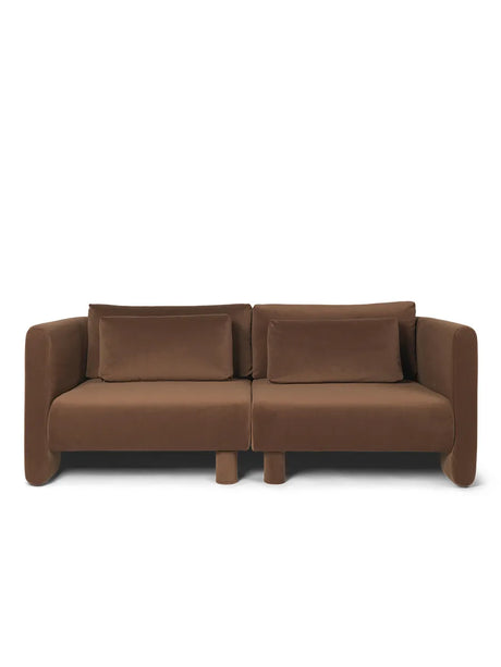 Dase 2-Seater Sofa fra Ferm Living - Rich Velvet 36 - Jacobsen Plus
