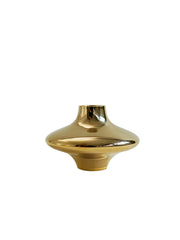 Doublet Candleholder Small, gold von Hein Studio